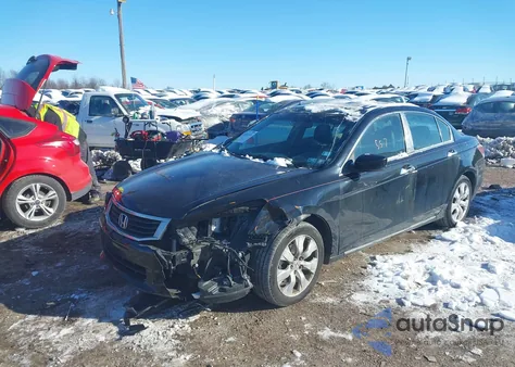 2010 Honda Accord 3.5 Ex-L z USA, uszkodzony, nr VIN 5KBCP3F87AB003098